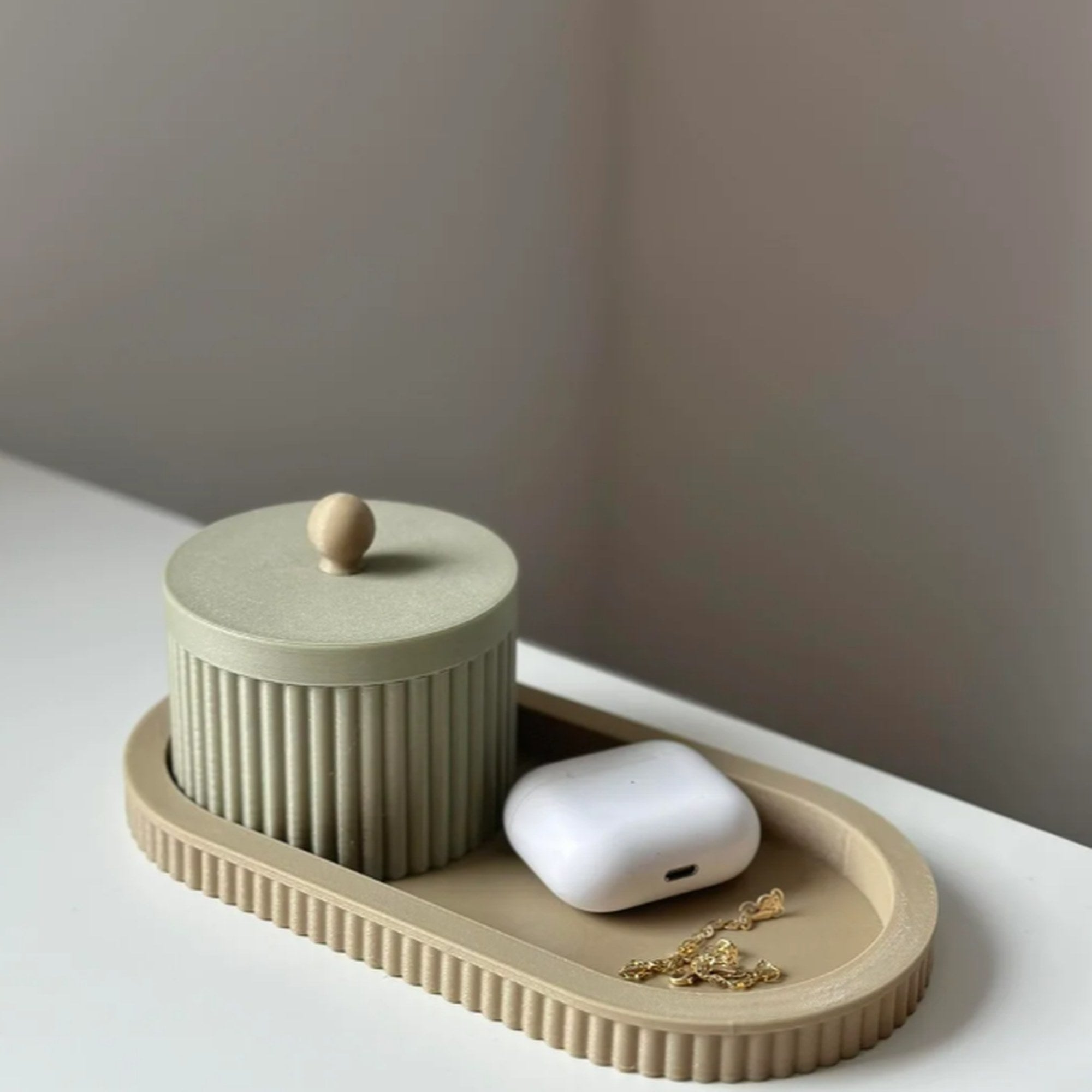 Bella Coperto - Porta Chaves Pote Com Tampa