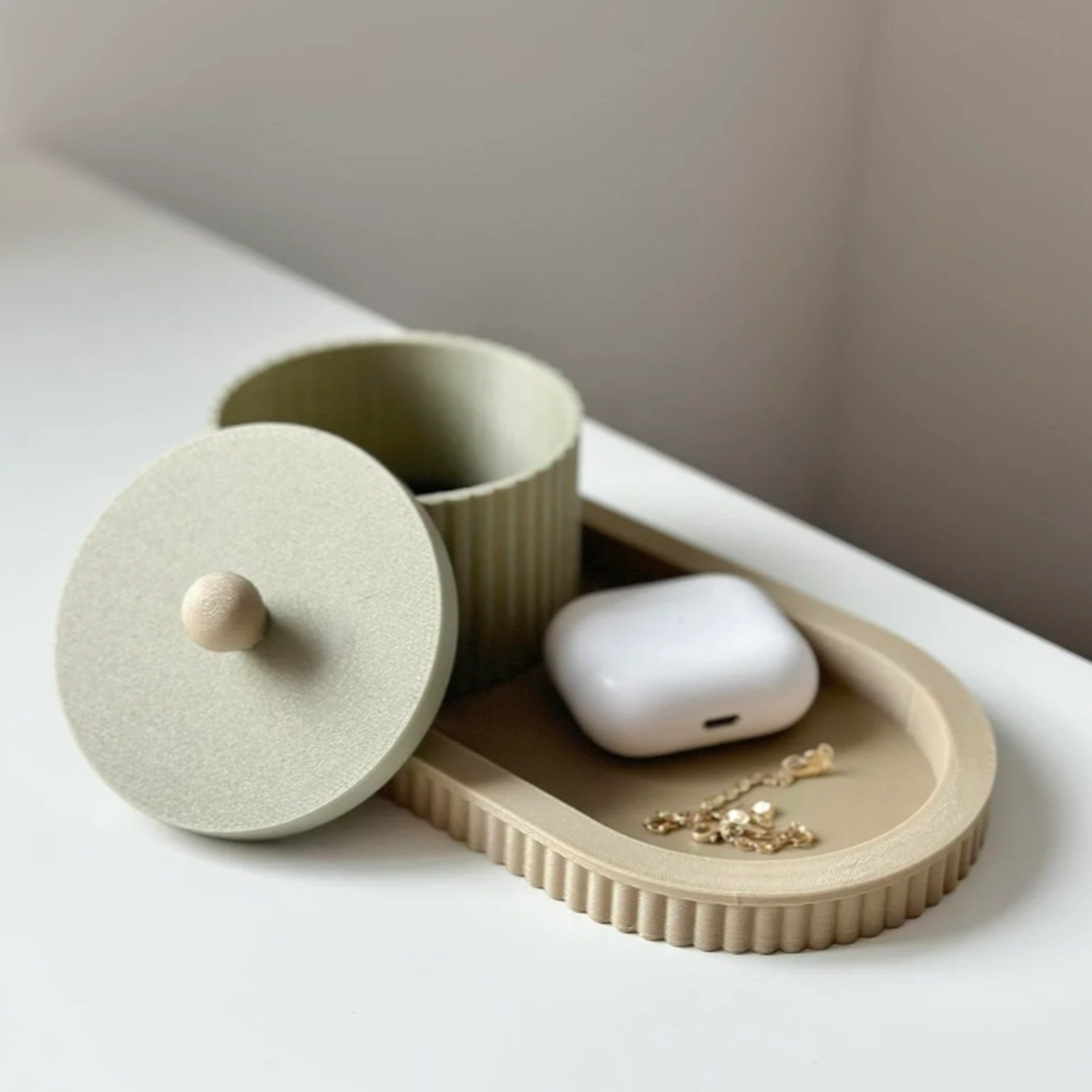 Bella Coperto - Porta Chaves Pote Com Tampa