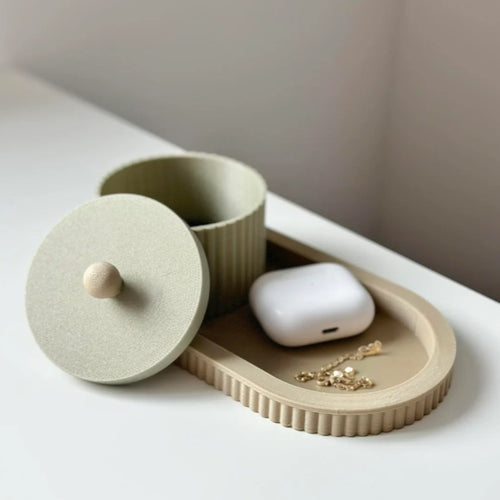 Bella Coperto - Porta Chaves Pote Com Tampa