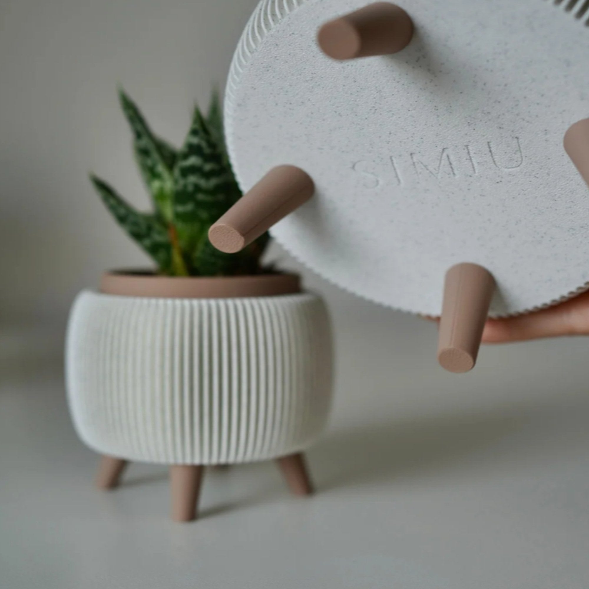 Trama Piedi - Dupla De Vasos Com Drenagem Sala